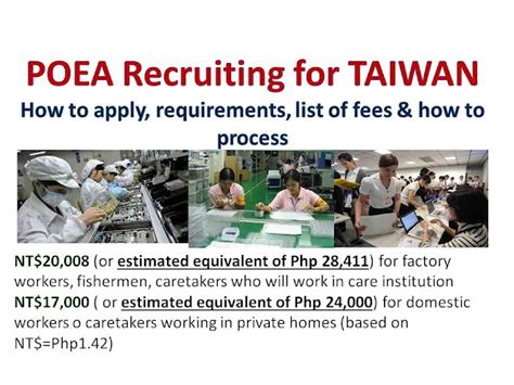 t ides poea|POEA: Hiring For Taiwan .